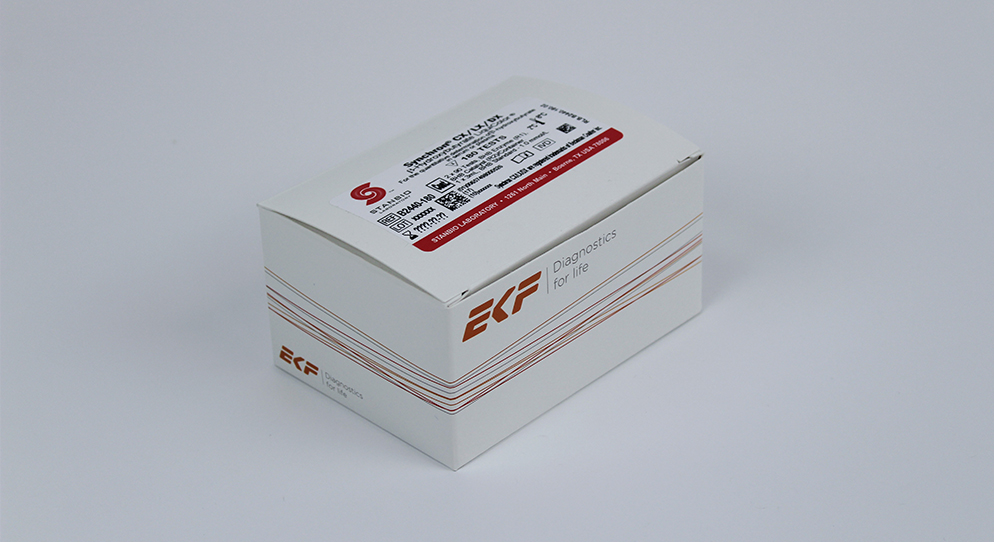 Liquid-stable reagents, calibrators, standards, and controls for most main-brand analyzers, manufactured by EKF in our FDA-regulated facility